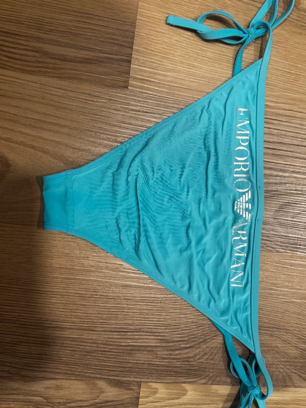 Emporio Armani Swimsuit Swimwear Swim Bottom M Designer Turquoise